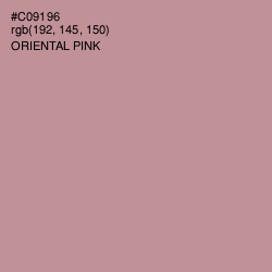 #C09196 - Oriental Pink Color Image